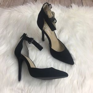 Cathy jean skinny ankle strap sexy heels
